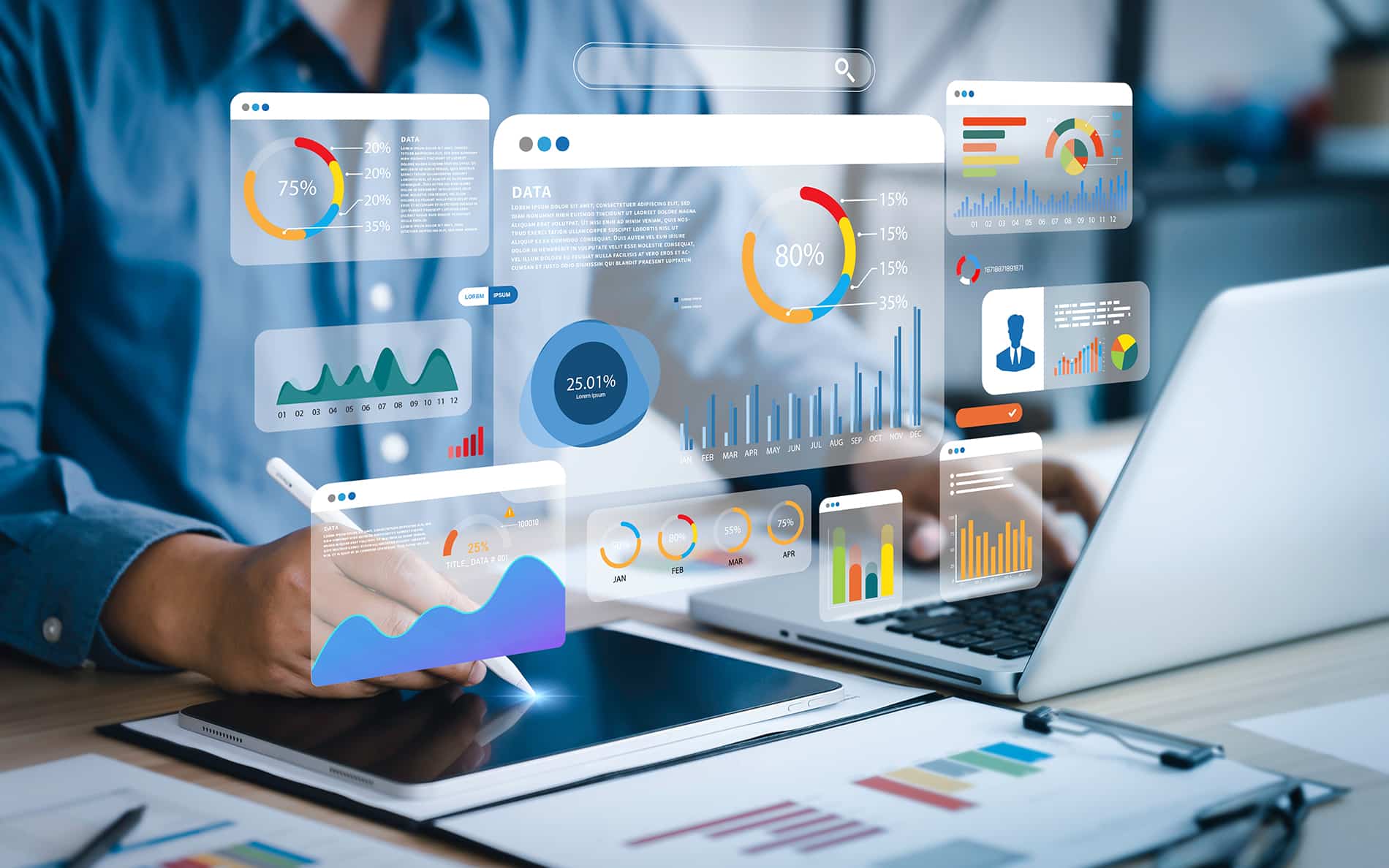 ITSM and Projects Together better reporting and dashboards