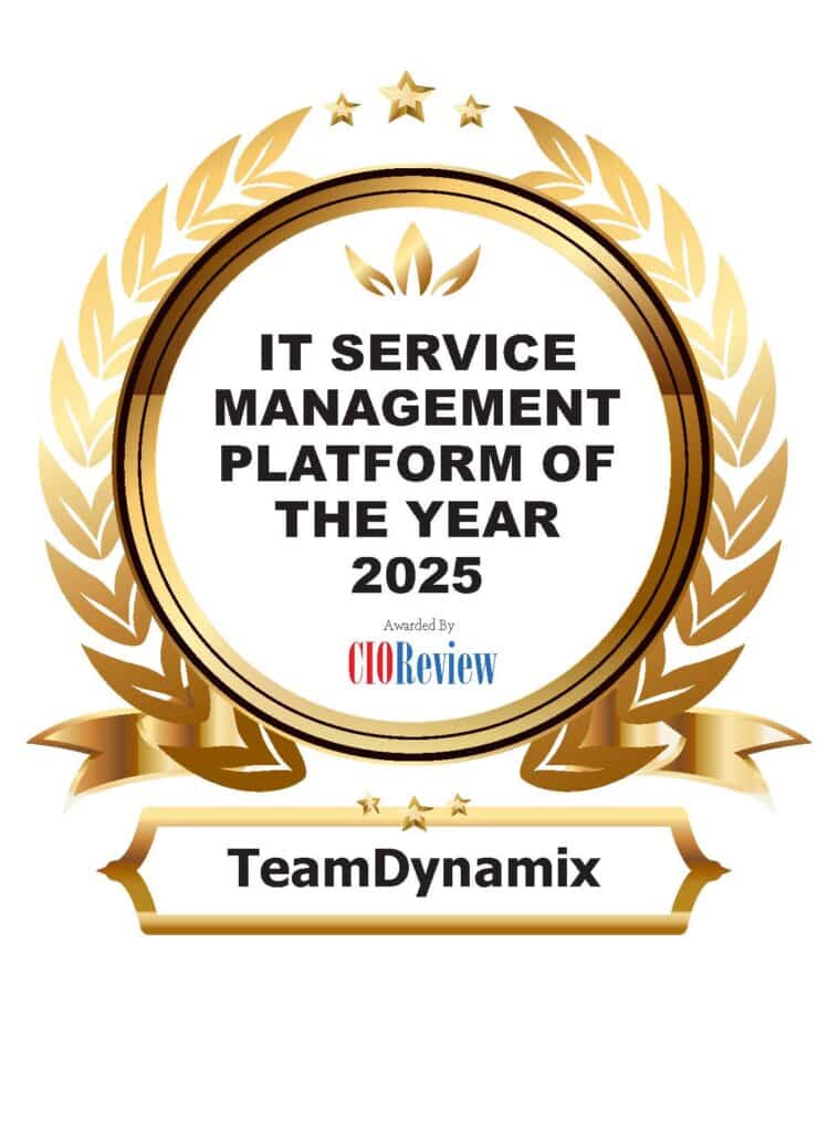CoreDesk ITSM Platform of the Year Award